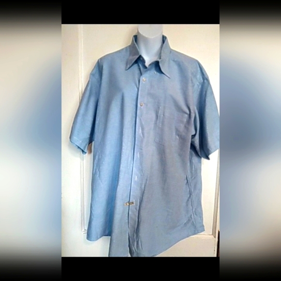 Puritan Other - 🛍️ BUNDLE ONLY 🛍️ PURITAN MEN'S BLUE SHORT SLEEVE SHIRT